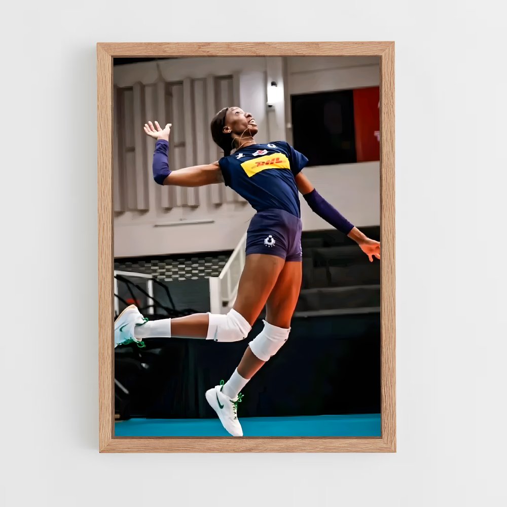 Poster Paola egonu – affiche Volleyball (vue 4)